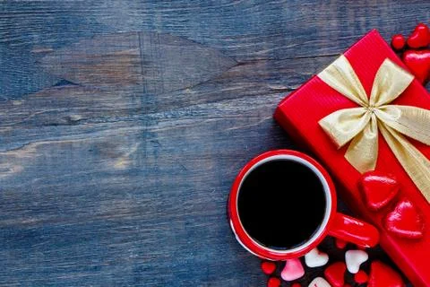 Valentine's day composition Stock Photos