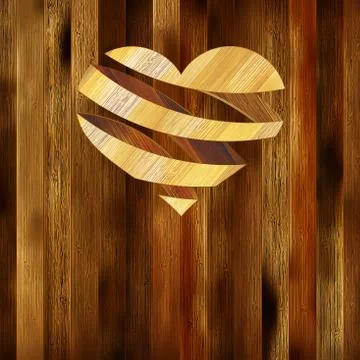 Valentine's day concept background. + EPS10 Stock Illustration