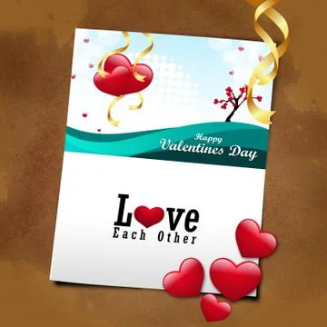 Valentines day concept Stock Illustration