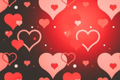 Valentine's day concept. Illustrazione stock
