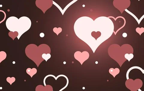 Valentine's day concept. Illustrazione stock