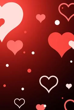 Valentine's day concept. Illustrazione stock