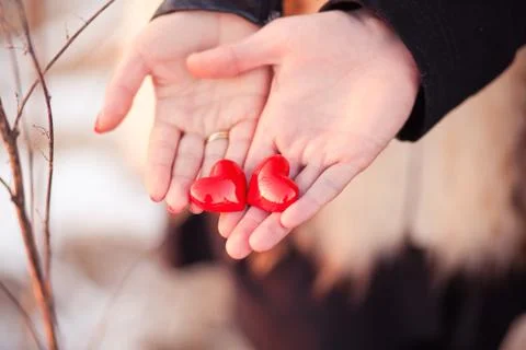 Valentine's Day concept Stock Photos