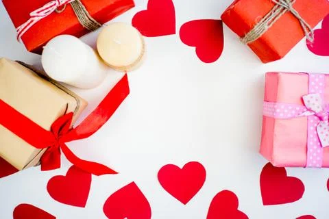 Valentines day concept Stock Photos