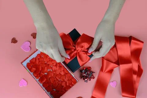 Valentine's Day concept. Stock Photos