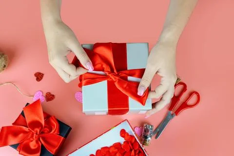 Valentine's Day concept. Stock Photos