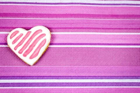 Valentine's Day cookie Stock Photos