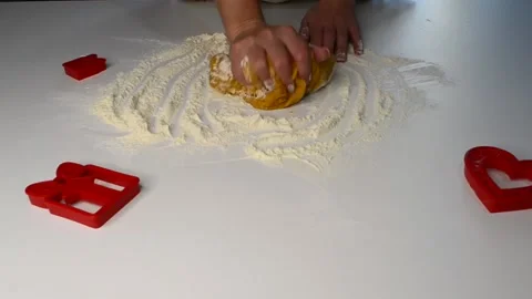 Valentines day cooking concept Stock Footage 145182244