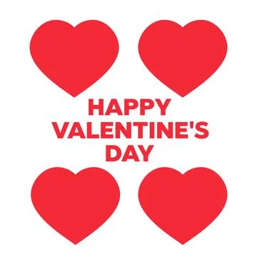 Valentines Day decor design vector elements. Valentine day vector illustratio Stockillustratie