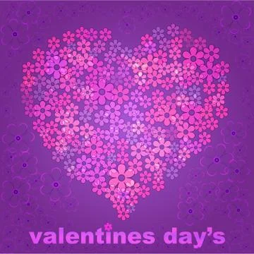 Valentines day design Stock Illustration