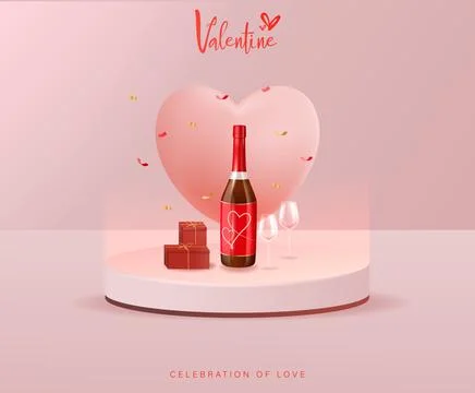 Valentine's Day Design Stock Illustration