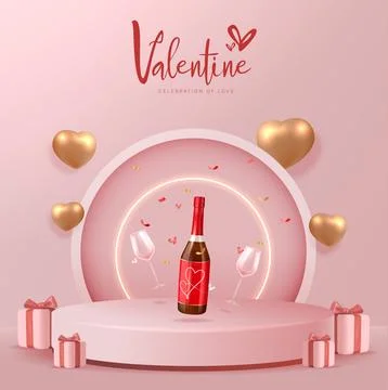 Valentine's Day Design Stock Illustration