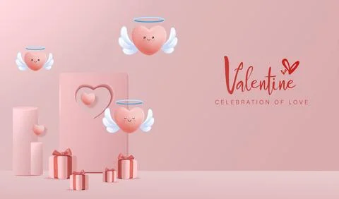 Valentine's Day Design Stock Illustration