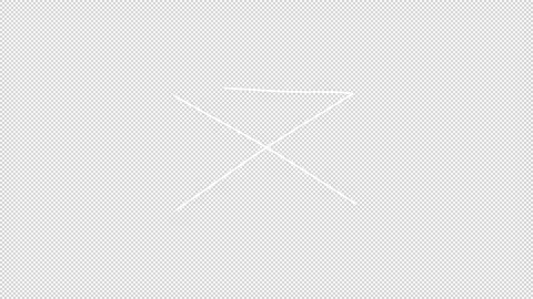 Valentine's Day Doodle Alpha Background Stock Footage 169909776