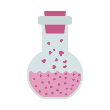 Valentine's Day Elixir Stock Illustration