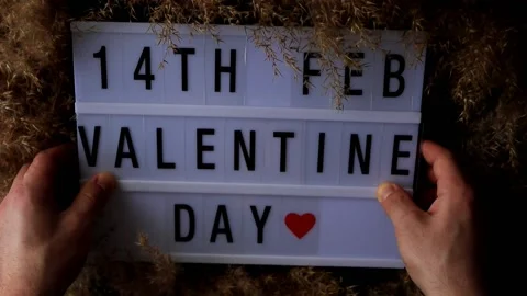 Valentine's day Stock Footage 169754879