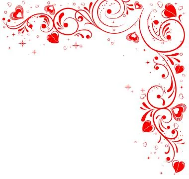 Valentine's Day Frame Stock Illustration