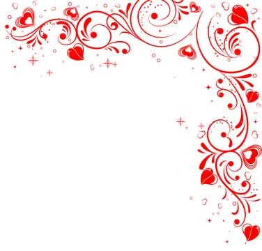 Valentine's Day Frame Stock Illustration