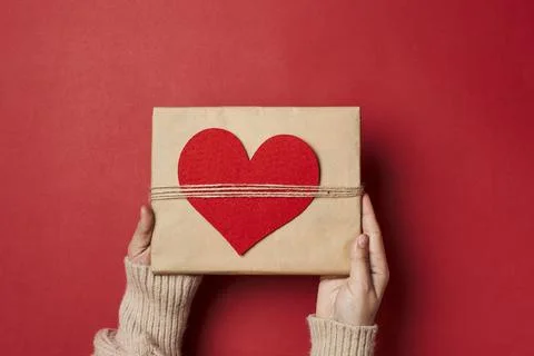 Valentines day gift Stock Photos
