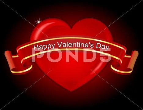 Valentine's Day Greeting card Stock Photos