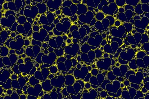 Valentines day heart icon pattern background. Love romantic theme. Abstract t 스톡 일러스트