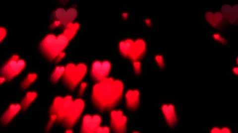 Valentine's Day Hearts Love Romance Couple Feeling Emotion Stock Footage