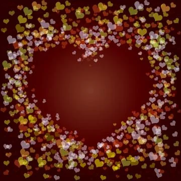 The valentines day Stock Illustration