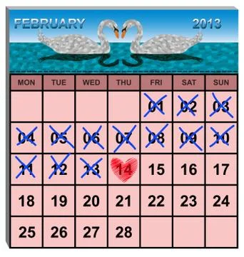 Valentines day Stock Illustration