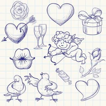 Valentine's day Stock Illustration