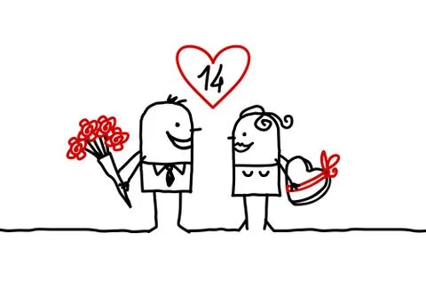 Valentine's day Stock Illustration