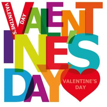 Valentine's day Stock Illustration