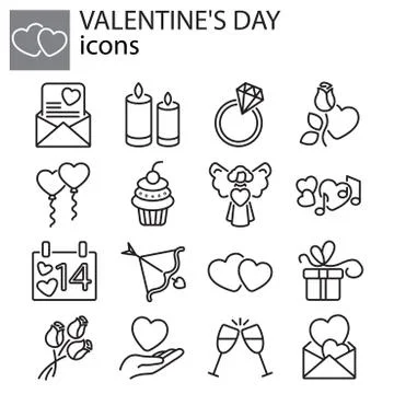 Valentine's day Stock Illustration