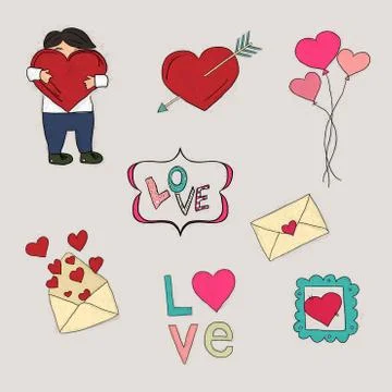 Valentine's day Illustrazione stock