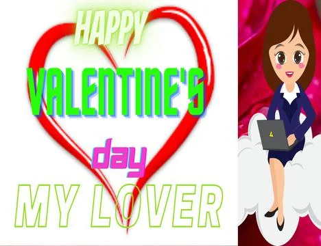 VALENTINE'S DAY Stock Illustration