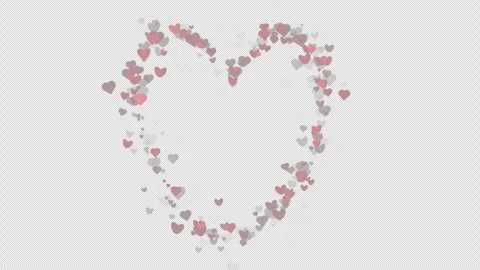 Valentine's Day. Loop. Seamless. Stock Footage 297058457