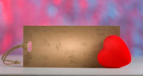 Valentine's Day message Stock Photos