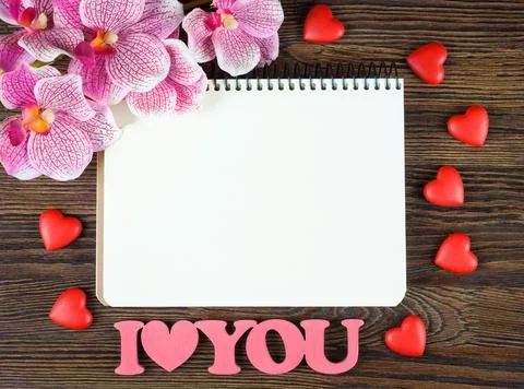 Valentines Day mockup Stock Photos