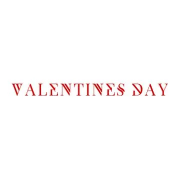 Valentines Day modern background text logos Illustrazione stock