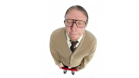 Valentine's Day Nerd Video stock 61663305