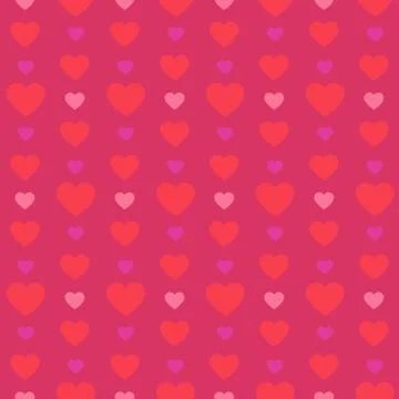 Valentine's day pattern Stock Illustration