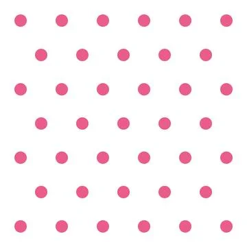 Valentines day pattern polka dots Stock Illustration