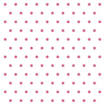 Valentines day pattern polka dots Stock Illustration