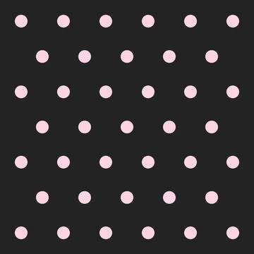 Valentines day pattern polka dots Stock Illustration