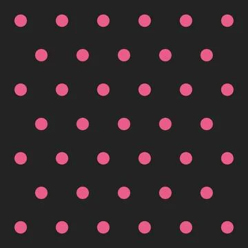 Valentines day pattern polka dots Stock Illustration
