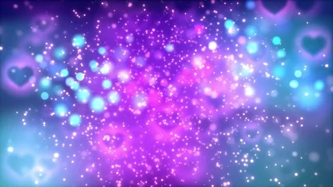 Valentines day purple background Stock Footage 85322587