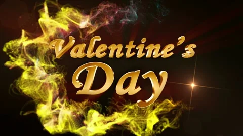 Valentines day red  Stock Footage 20542527