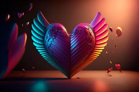 Valentine's Day. Romantic background, creative banner, web poster. Stock Illustration