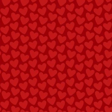 Valentines day seamless heart pattern 05 Stock Illustration