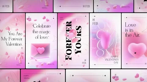 Valentines Day Stories Stock After Effects