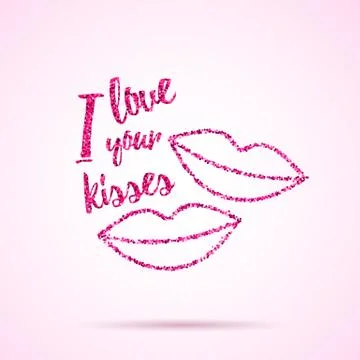Valentines  Day template. Stock Illustration